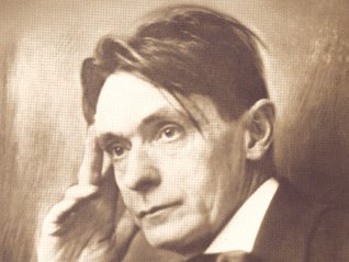 Portraitaufnahme von Rudolf Steiner